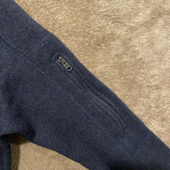 Patagonia Jacket Womens XS Navy Blue Full Zip Knit Fleece Better Sweater Pockets - Picture 4 of 11